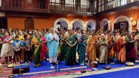 Pujana at Shri Adi Shankaracharya Sannidhi by HH Swamiji and Paduka Pujana (10 Aug 2025)